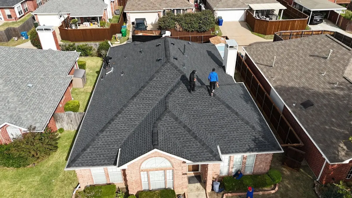 Slate & Tile Roof Repair work in progress on a Rancho San Diego property